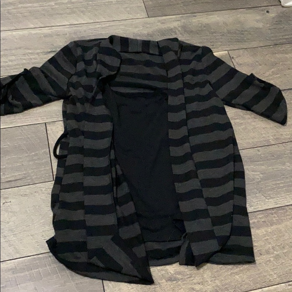 Cardigan with tank top